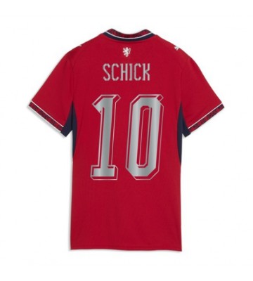 Tjekkiet Patrik Schick #10 Hjemmebanetrøje Dame VM 2026 Kortærmet